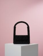 ⁦حقيبة "بريق النجوم" الكريستالية صناعه يدوية⁩ - الصورة ⁦2⁩