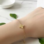 سوار "المعدن المنسوج" (Woven Gold/Silver Bracelet)