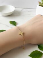 سوار "المعدن المنسوج" (Woven Gold/Silver Bracelet)