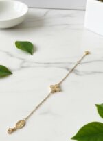 ⁦سوار "المعدن المنسوج" (Woven Gold/Silver Bracelet)⁩ - الصورة ⁦2⁩