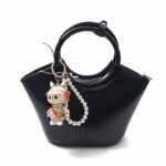 حقيبة يد نسائية فاخرة- تصميم كلاسيكي أسود