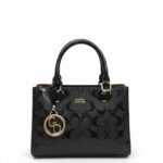 حقيبة يد نسائية فاخرة - تصميم كلاسيكي بنقوش بارزة