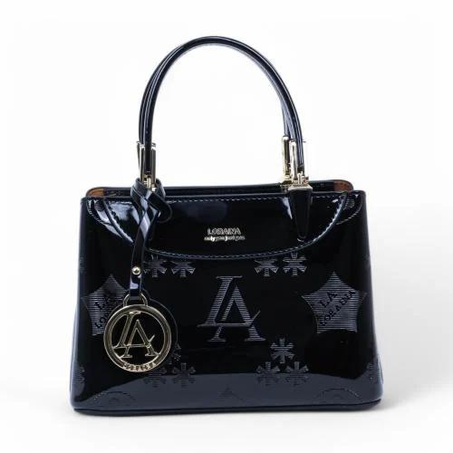 ش3 حقيبة يد لورينا (LORAINA) العصرية - فخامة النقوش واللمسات الذهبية - الصورة 1