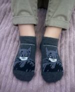 ⁦شرابات أطفال قطنية قصيرة - تشكيلة أبطال مارفل ودي سي (3 قطع)⁩ - الصورة ⁦2⁩